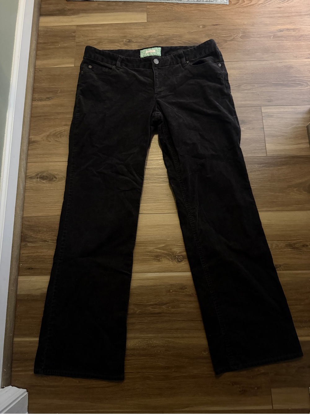 J crew brown bootcut corduroy size 14
